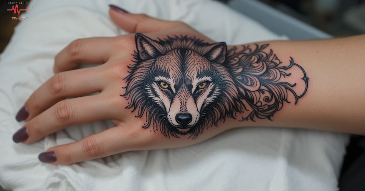 feminine-wolf-tattoos-on-hand