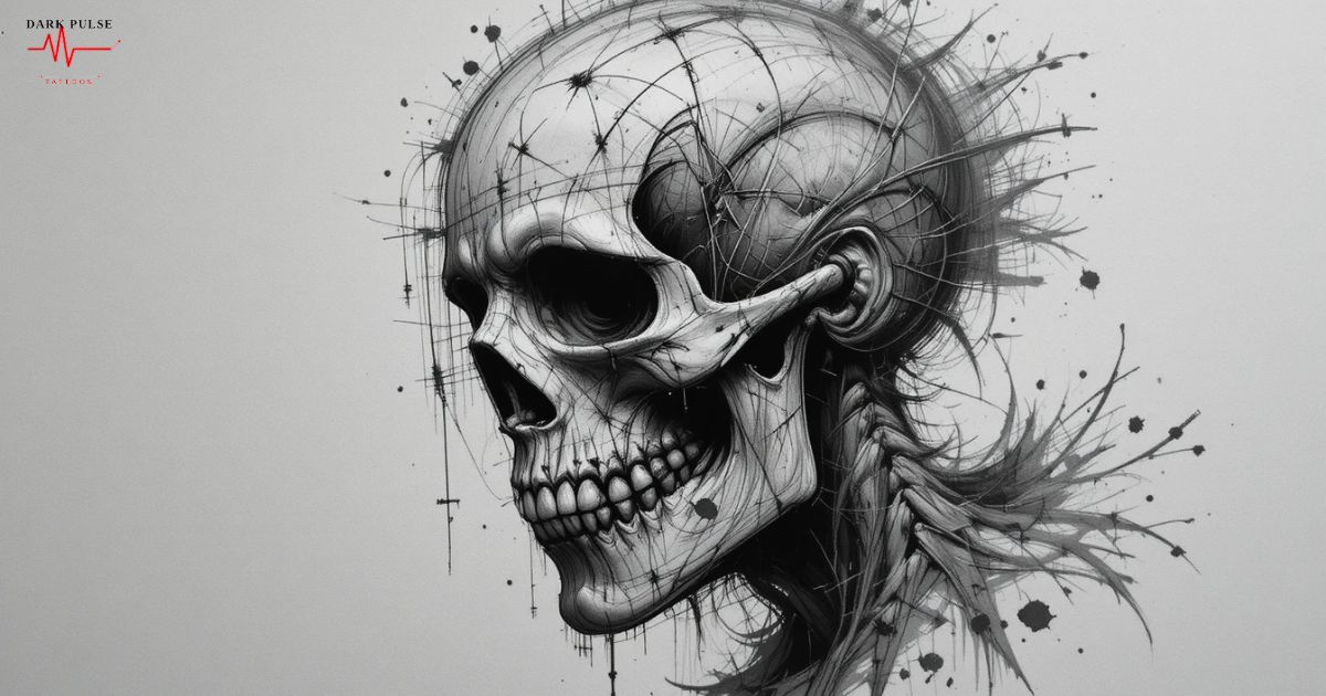 Dessins Tatouage Tête de Mort