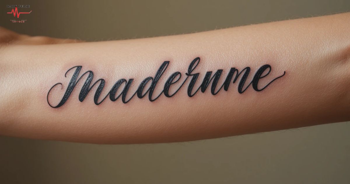 Écriture tatouage prénom