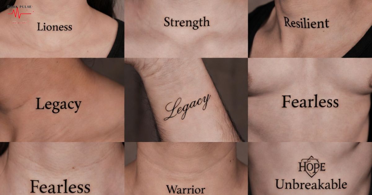 One Word Tattoos with Deep Meaning