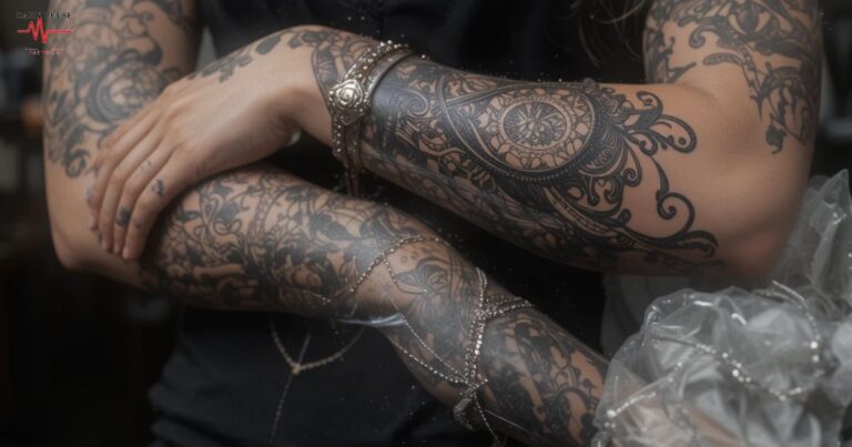 Sleeve Tattoo Frau