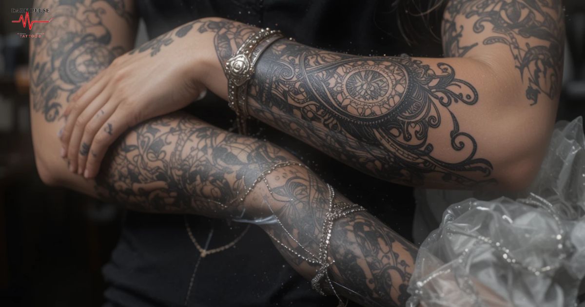 Sleeve Tattoo Frau