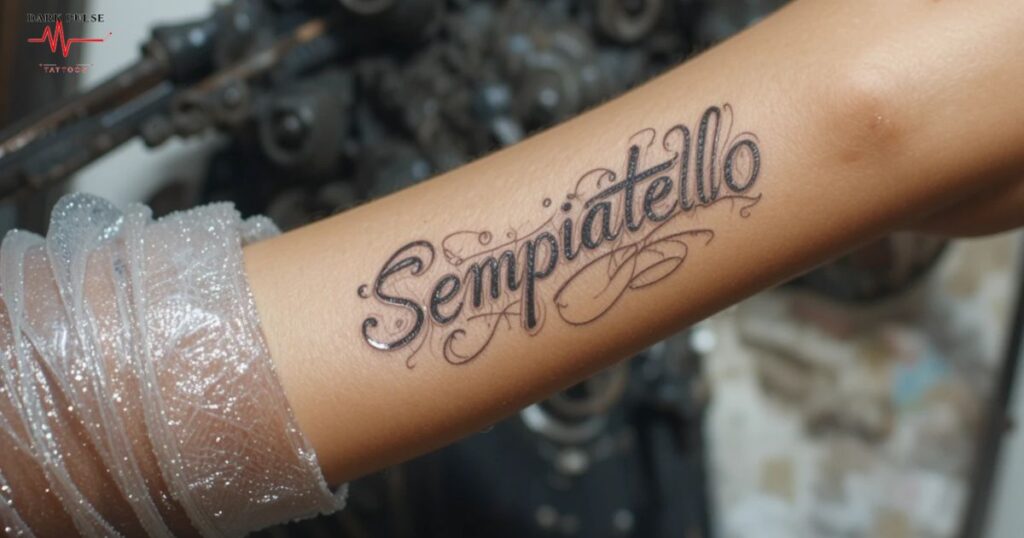 Scritte Tatuaggi Stampatello: Semplicità e Impatto