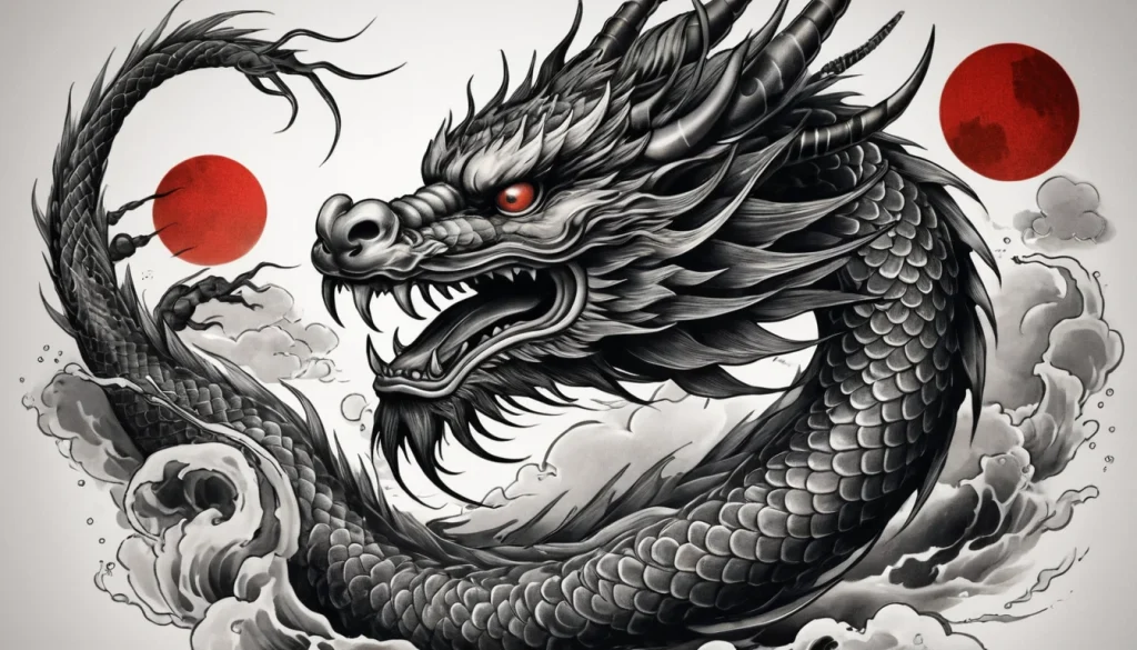  Japanese Dragon Tattoo