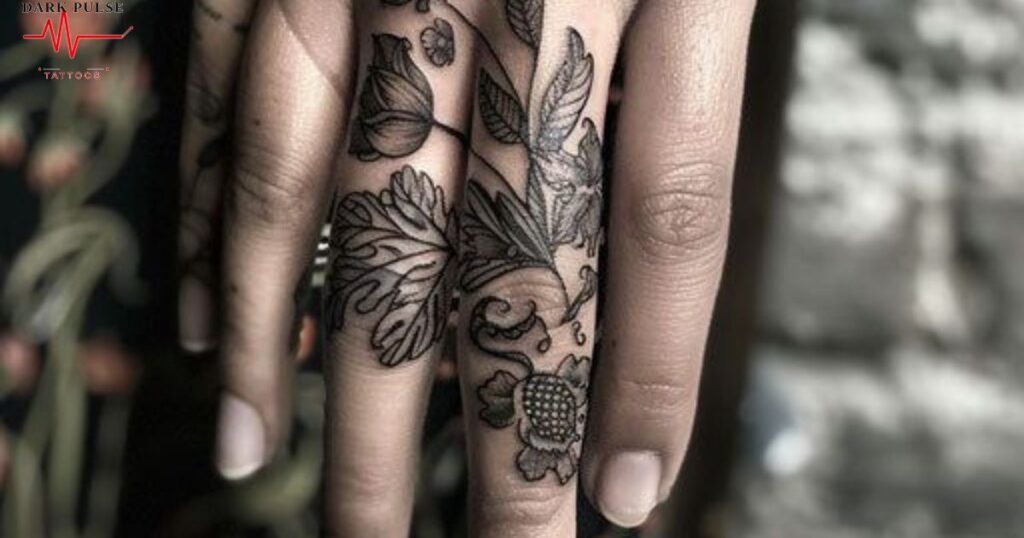 hand-and-finger-flash-tattoos